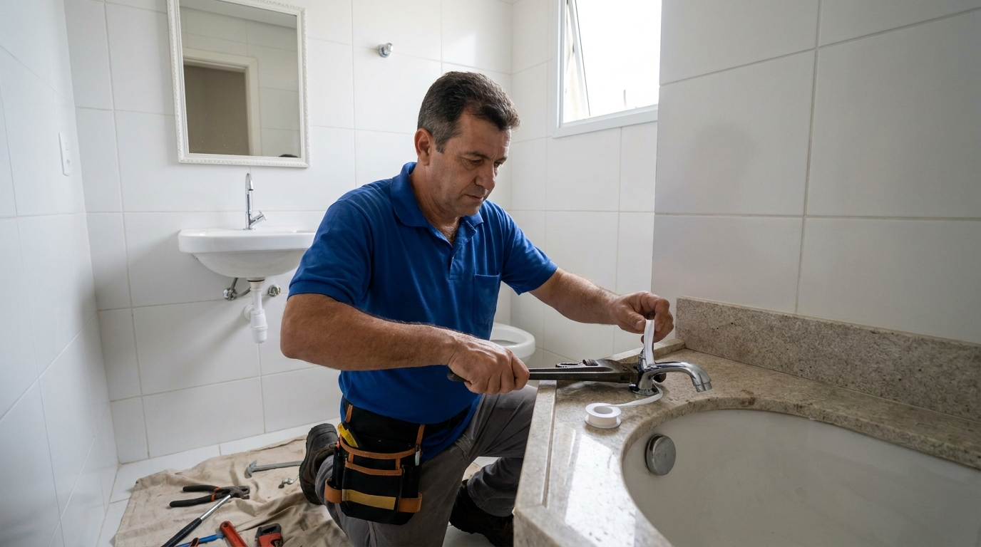Registro de ducha higiênica em Ipatinga‑MG